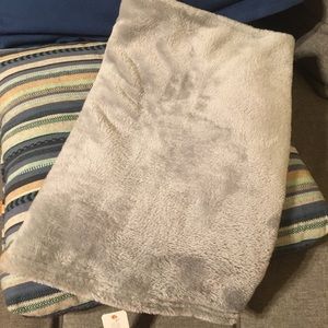 New Gymboree Soft Gray Blanket